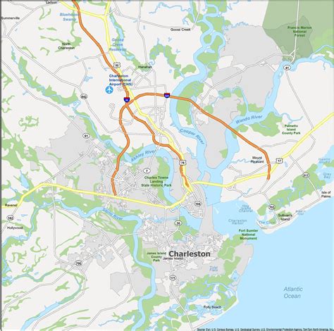 Driving Directions Charleston Sc
