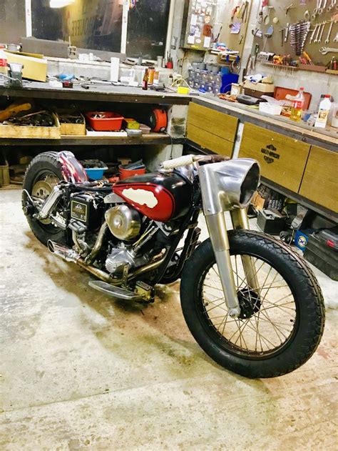 Japanese Scene Bobber Build By Toms Garage Flh Shovelhead From