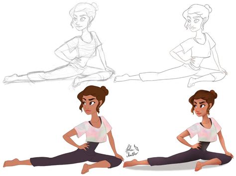 Stretch Process By Loliefeather On