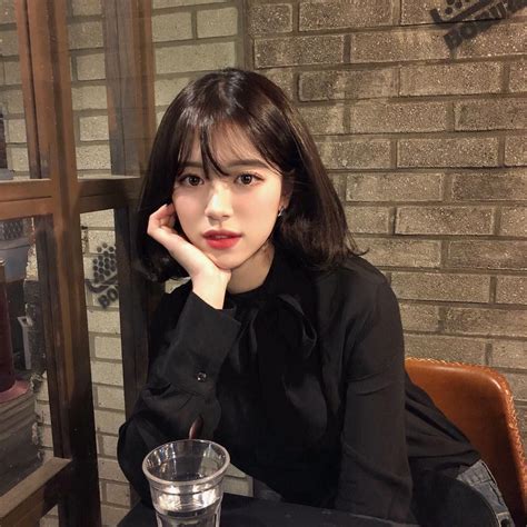 一 ғᴇɴxxɪɴɢ 彡★ Korean Short Hair Korean Girl Pretty People Beautiful People Korean Beauty