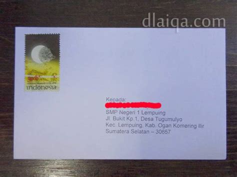 Contoh Amplop Pengiriman Surat Lamaran Kerja - Delinewstv