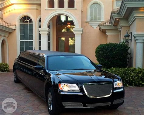 Black Chrysler 300 Stretch Limousine Limotions Online Reservation