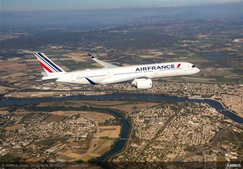 Air France Takes Delivery Of Its First Airbus A350 Economy Class And Beyond