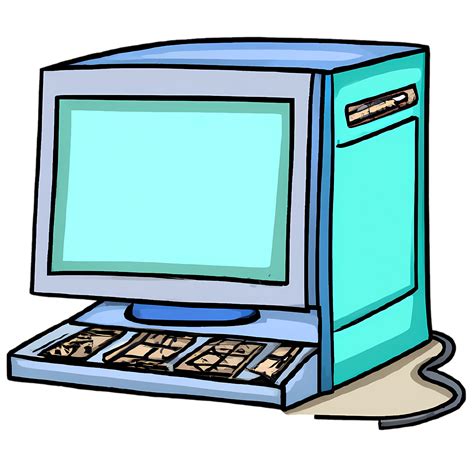 Desktop Computer Cartoonai Generative 22718870 Png