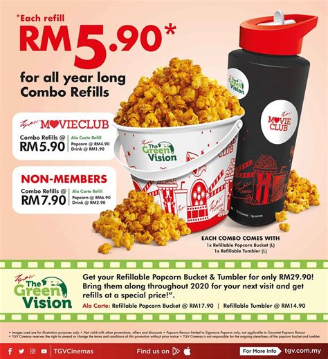 Popcorn, malaysia's ultimate movie site! You Can Now Refill Popcorn And Drinks At TGV From RM5.90 ...