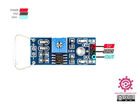 Interfacing Reed Switch Magnetic Switch With Arduino Electropeak