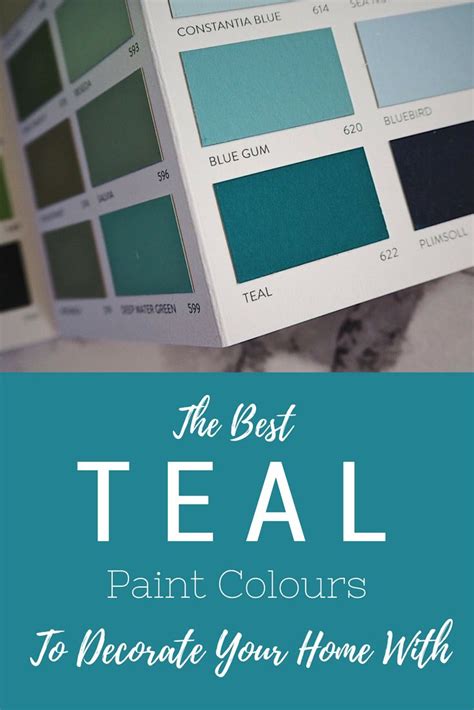 The Best Teal Coloured Paints To Decorate Your Home With — Melanie