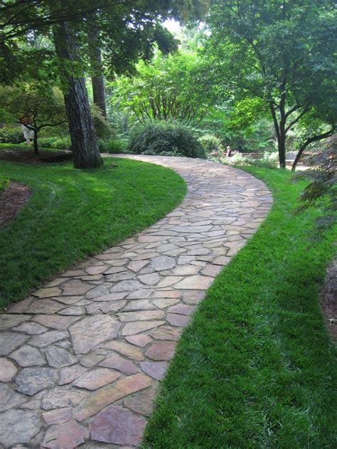 Garden Path Stone Ideas 08 Walkway Landscaping Backyard Walkway