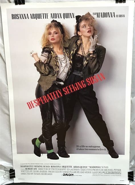 Desperately Seeking Susan 1985 Rolled One Sheet Poster