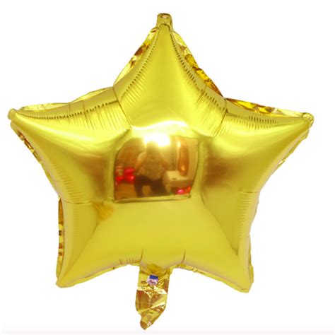 18 Personalised Star Foil Balloon Helium Balloon