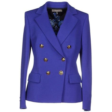 Emilio Pucci Blazer Clothes Design Fashion Blue Blazer Jacket