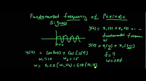 How To Find Fundamental Frequency From Spectrum