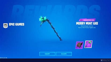 Submitted 5 hours ago by garcc3734. Fortnite: How to Get Merry Mint Pickaxe