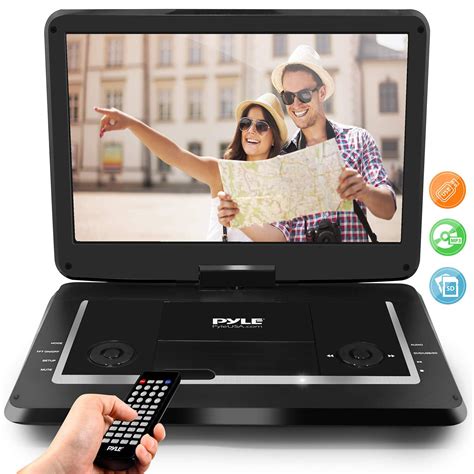 Pyle 179” Portable Dvd Player With 156 Inch Swivel Adjustable