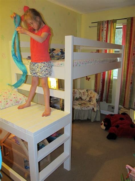 Loft Bed Do It Yourself Home Projects From Ana White Approx 75 Diy