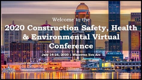 We'd like to thank everyone who attended the 2020 zoom into environmental education conference! AGC 2020 Construction Safety, Health & Environmental ...