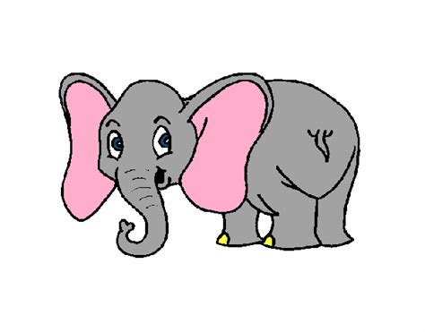 Dibujo De Elefante Pequeño Pintado Por En El Día 23 09 20 A