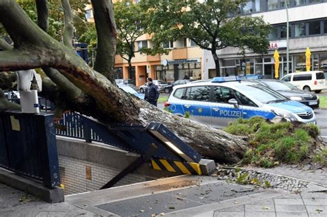 Amazing Photo After Hurricane Strength Winds Rake Germany
