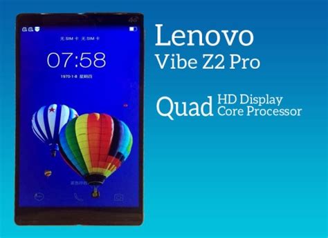Lenovo Vibe Z2 Pro With 6 Inch Qhd Display And Snapdragon 801 Launched