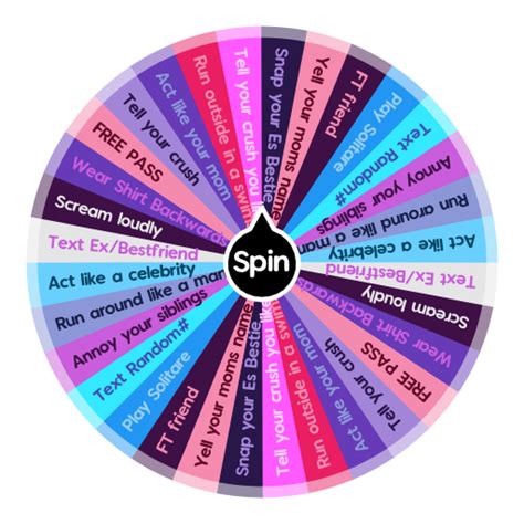 Fun Things To Do When Bored Spin The Wheel App