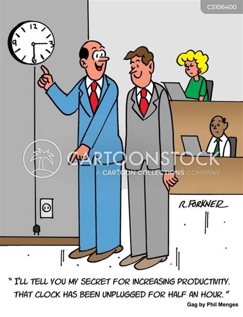 Clocking In Cartoons And Comics Funny Pictures From Cartoonstock