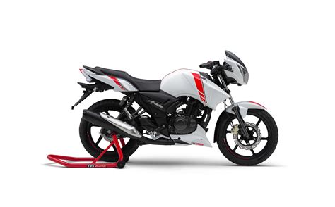 Whereas ,tvs apache rtr 160 4v bs6. TVS launches the Apache RTR 160 White Race Edition
