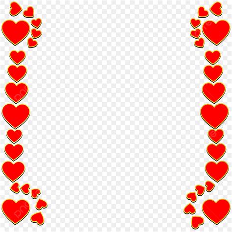 Red Heart Border Frame Png Vector Psd And Clipart With Transparent My XXX Hot Girl
