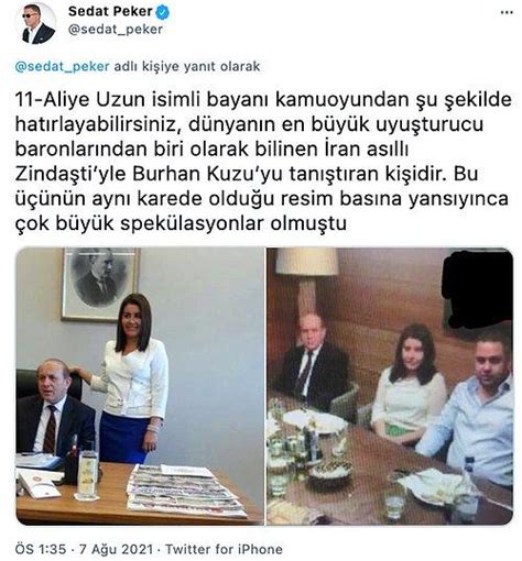 Burhan Kuzu Zindaşti Aleyna Çakır Sessizliğini Bozan Sedat Peker