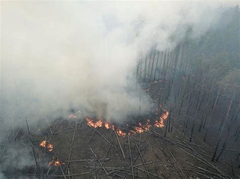 Smoke From Wildfires Near Chernobyl Engulfs Ukraine Capital Express And Star