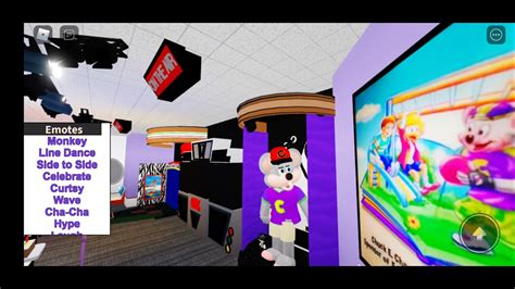 Chuck E Cheese Roblox 1 Stage Be Yourself Youtube