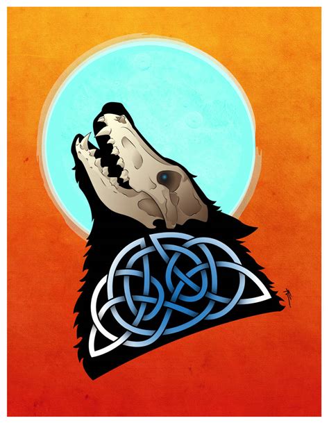 Celtic Wolf Tattoo By Dread Softly On Deviantart