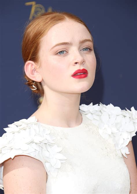 Sadie Sink In 2018 The Best Emmys Looks Of All Time Popsugar Beauty