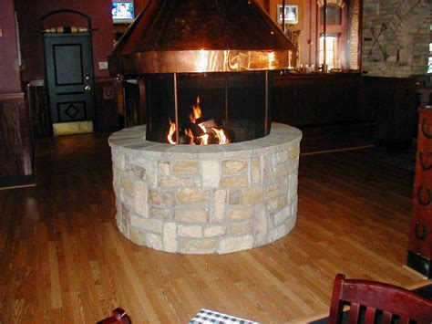 Awesome Round Fireplace — Daringroom Escapes Building Round Fireplace