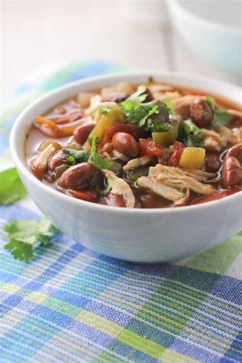 Pour tomatoes and water on top. 10 Best Shredded Chicken Chili Crock Pot Recipes
