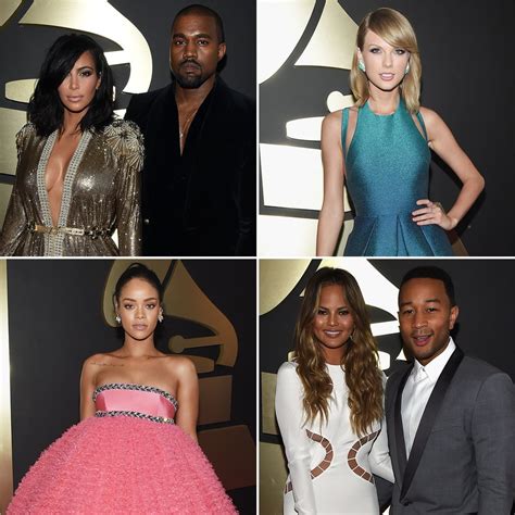 Celebrities On The Red Carpet At The Grammys 2015 Popsugar Celebrity