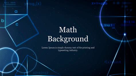 Math Powerpoint Background