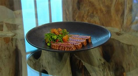 Make sure to follow our top tips and you will be rewarded with the perfect below is a recipe for a plain victoria sponge. James Martin tuna steak with melon salad recipe on Saturday Kitchen - The Talent Zone