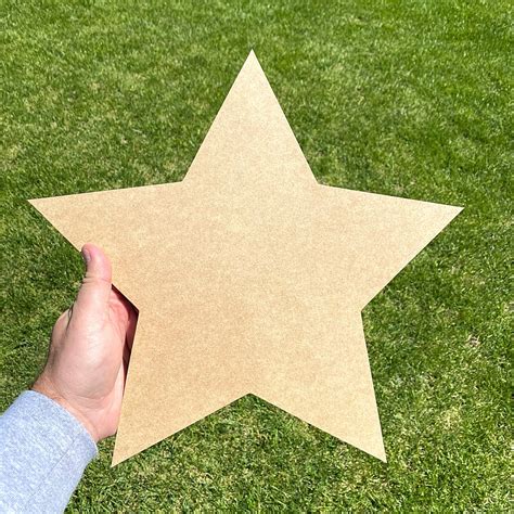 Unfinished Wooden Star Blanks Stars Wood Star Party Etsy