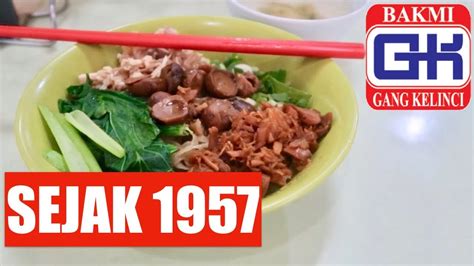 Bakmi Gang Kelinci Makan Di Jakarta Youtube