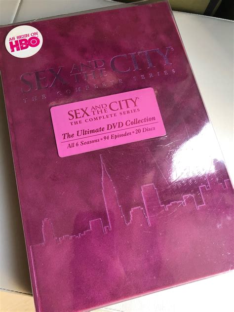 sex and the city the ultimate dvd collection 興趣及遊戲 收藏品及紀念品 明星周邊 carousell