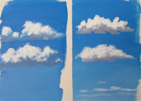 How To Paint Clouds On A Wall Homideal