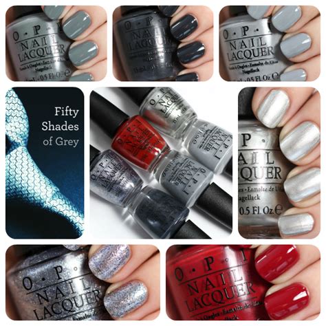 Opi Fifty Shades Of Grey Swatches And Review All Lacquered Up