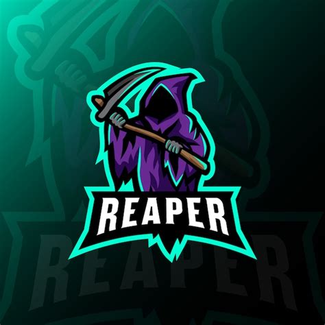 Premium Vector Reaper Mascot Logo Esport Gaming Illustration