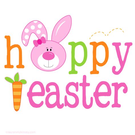 complete collection{hoppy easter for girls} | Hoppy easter, Easter stickers, Easter graphics