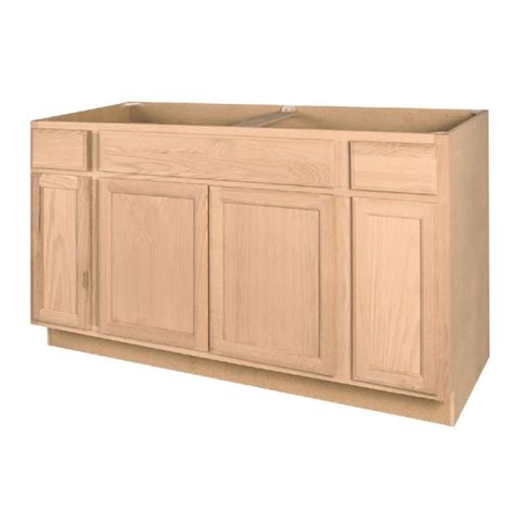 Having complete furniture like cabinet, stove, kitchen set. Kitchen Sink Base Cabinet Lowes | Unfinished kitchen ...