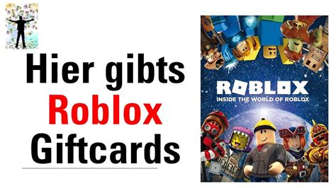 So Bekommst Du Roblox Geschenkkarten Youtube