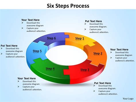 Six Steps Process Powerpoint Slides Templates Powerpoint Slides