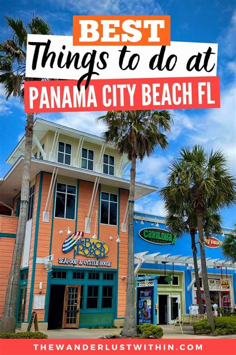 Best Things To Do In Panama City Beach Florida The Wanderlust Within
