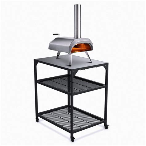 Buy Oonimedium Modular Table Pizza Oven Cart Metal Stainless Steel