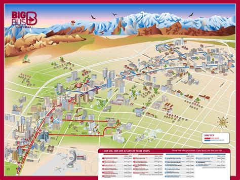 Official Route Monorail Map Of The Las Vegas Monorail Vlrengbr